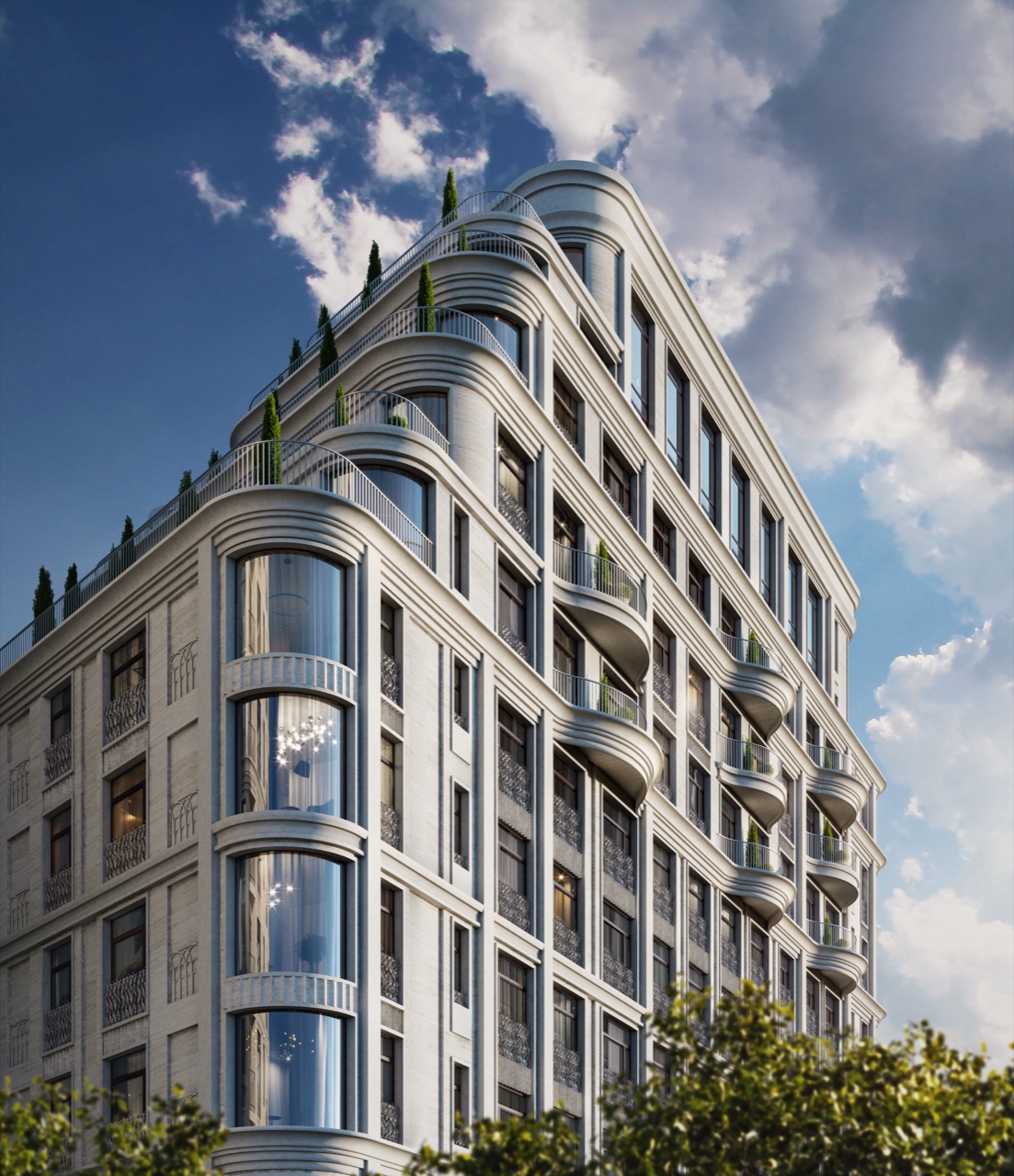 ДОМ XXII, Москва — архитектурная визуализация для Донстрой, кадр 2