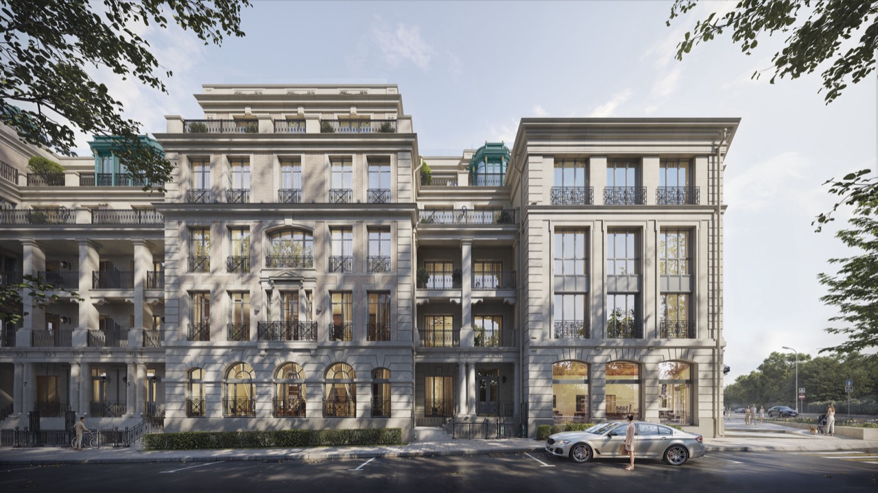 Le Dôme, Москва — архитектурная визуализация для ЛСР, кадр 4