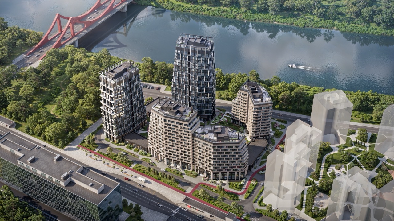 Остров 12.1, Москва — архитектурная визуализация для Донстрой, кадр 10