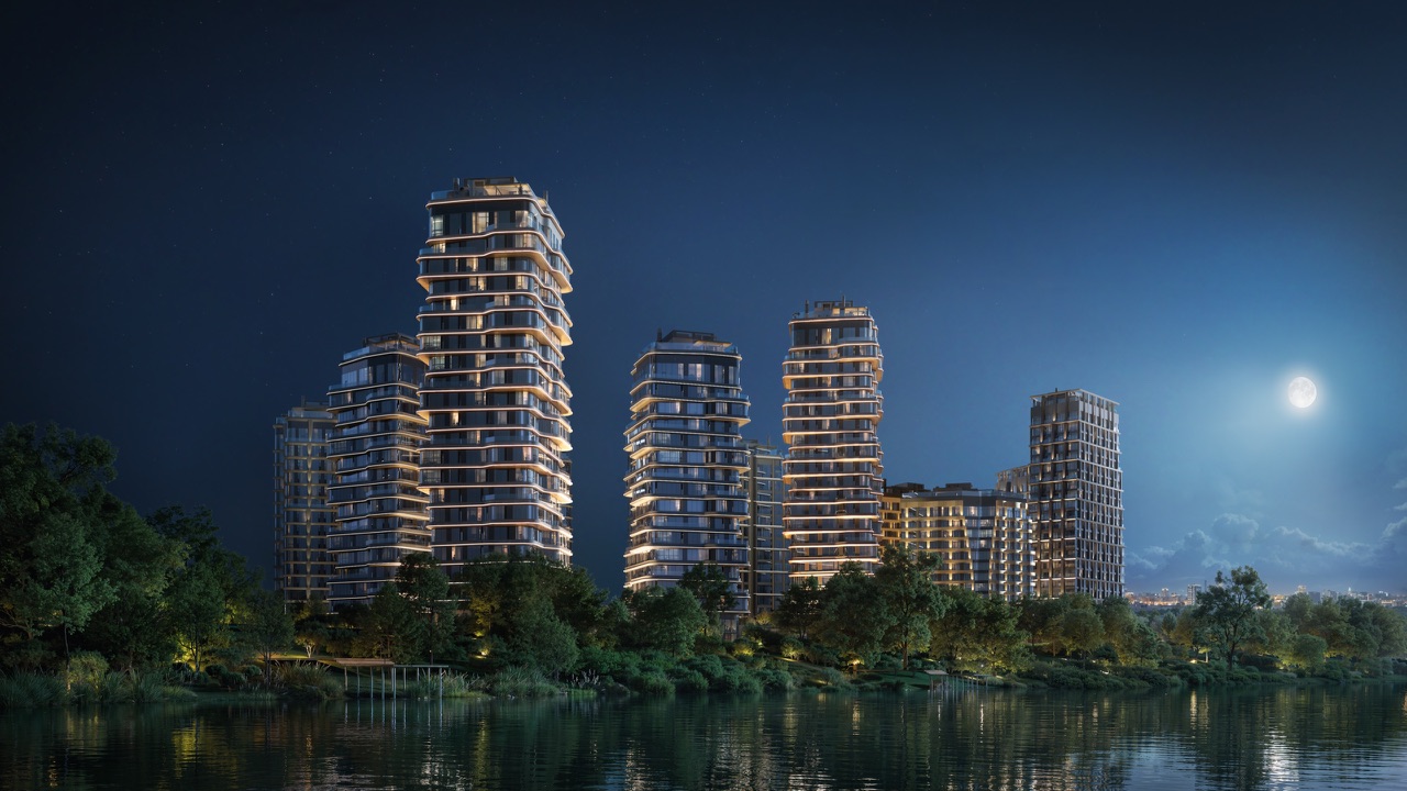 Остров 12.2, Москва — архитектурная 3D-визуализация для Донстрой, кадр 9