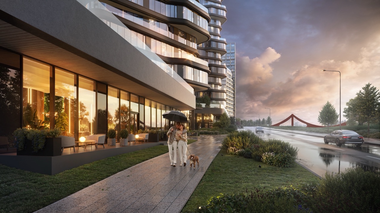 Остров 12.2, Москва — архитектурная 3D-визуализация для Донстрой, кадр 10
