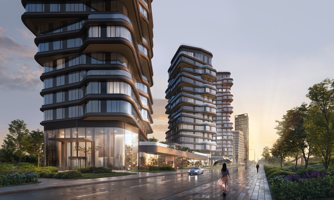 Остров 12.2, Москва — архитектурная 3D-визуализация для Донстрой, кадр 11