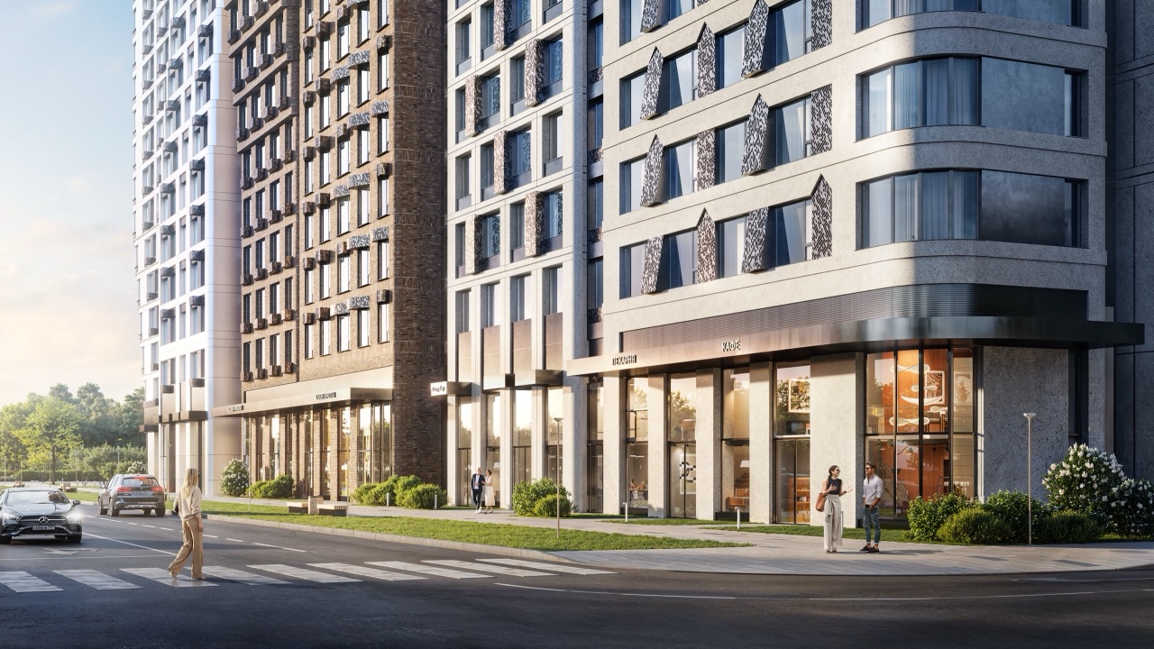 Символ 36, Москва — архитектурная 3D-визуализация для Донстрой, кадр 6