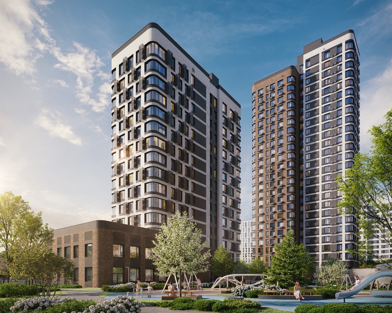 Символ 39, Москва — архитектурная визуализация для Донстрой, кадр 8