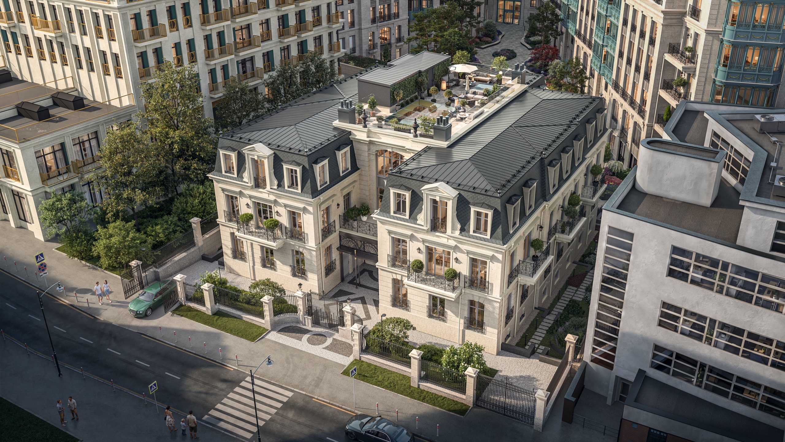 Le Dôme (Москва) — архитектурная 3D-визуализация для ЛСР