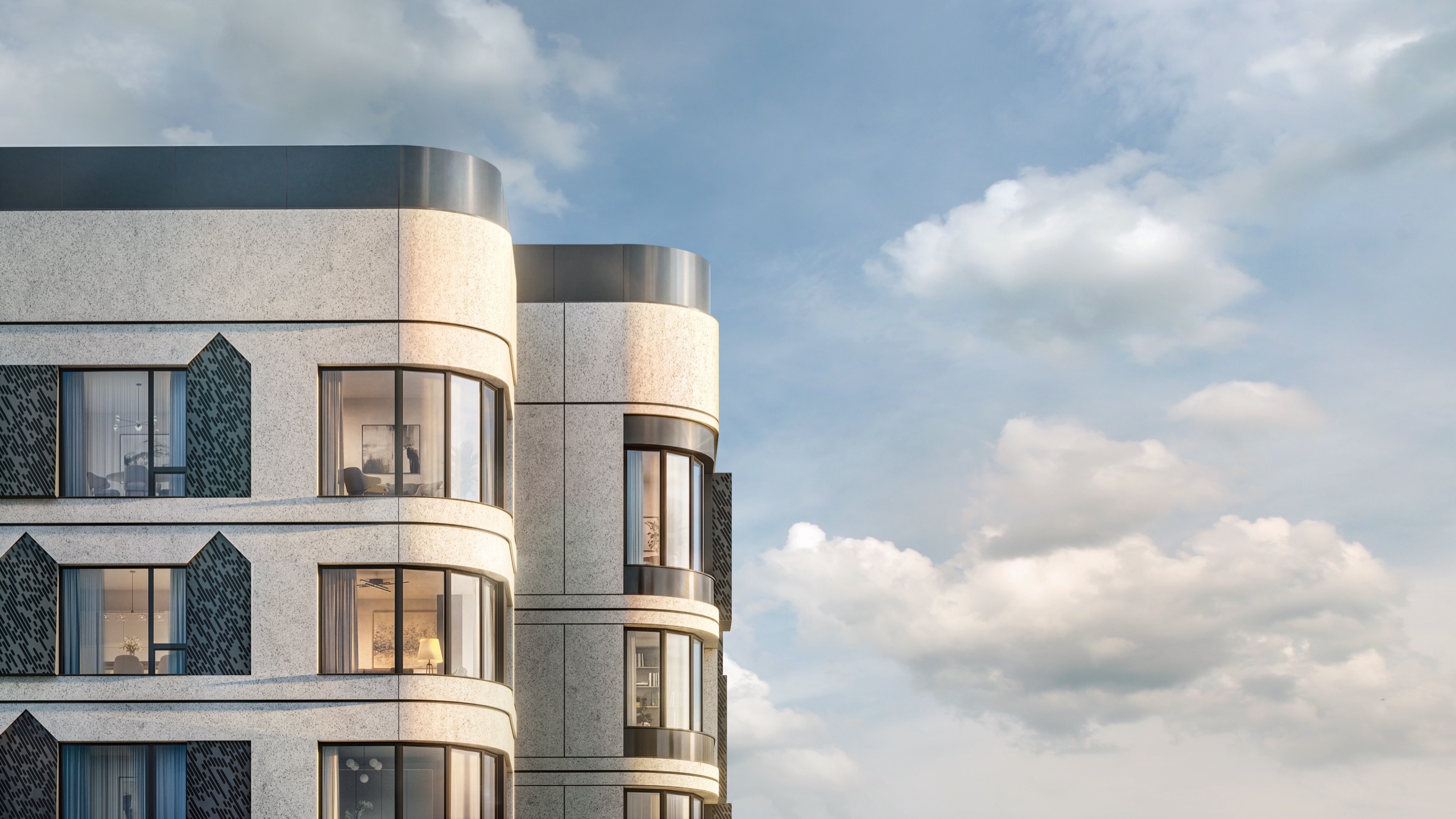 Символ 36, Москва — архитектурная 3D-визуализация для Донстрой, кадр 1