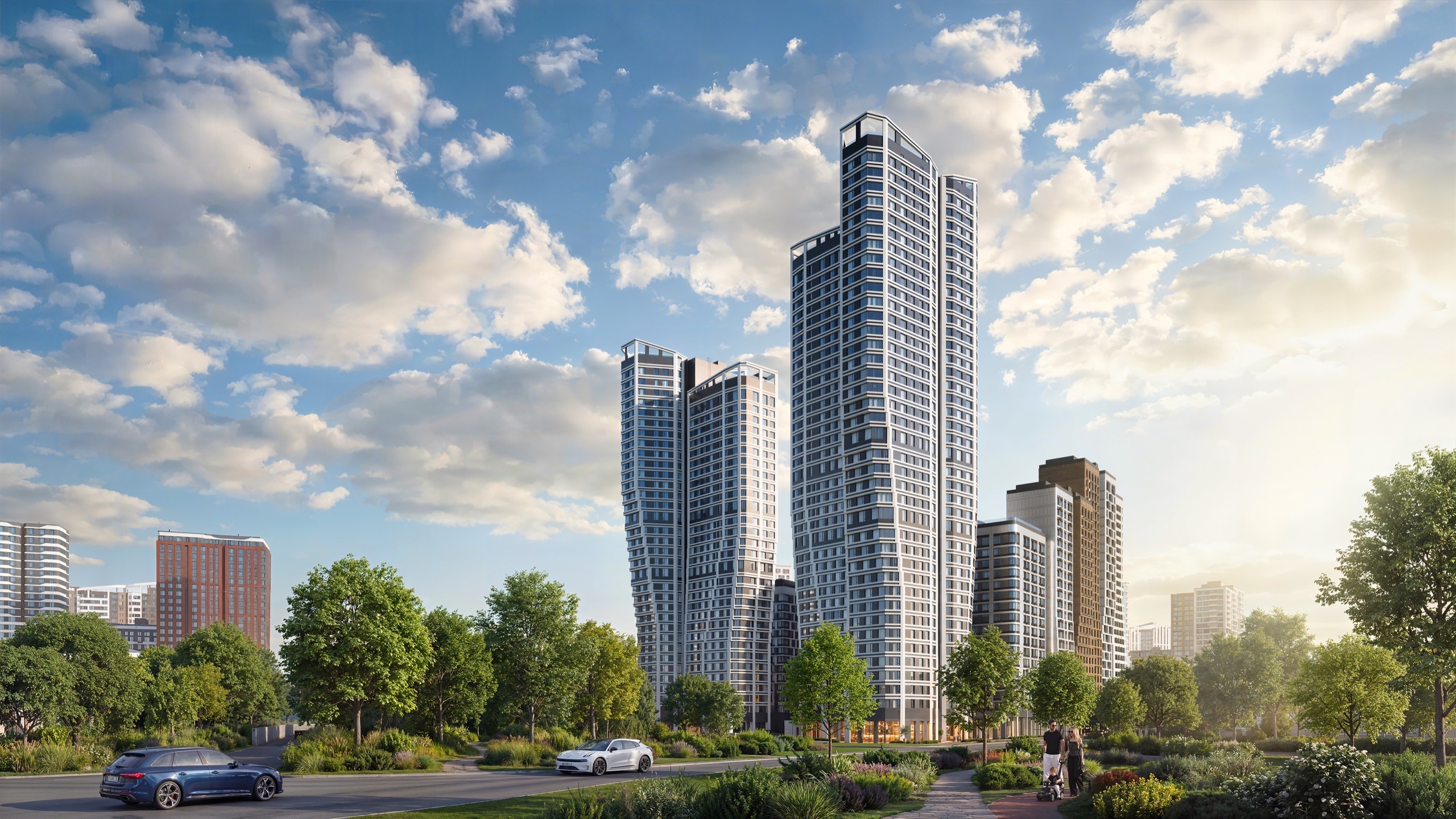 Символ 37 (Москва) — архитектурная 3D-визуализация для Донстрой